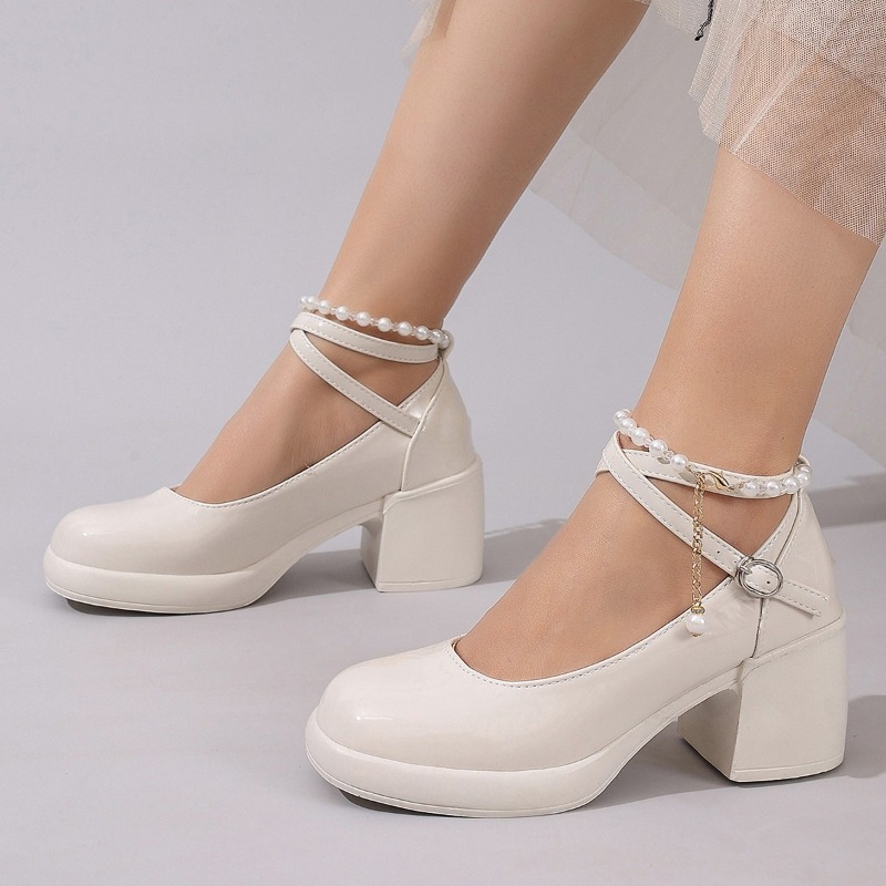 Women'S Fashion Footwear - レディース パンプス シューズ ファッション クロスストラップ 浅履き