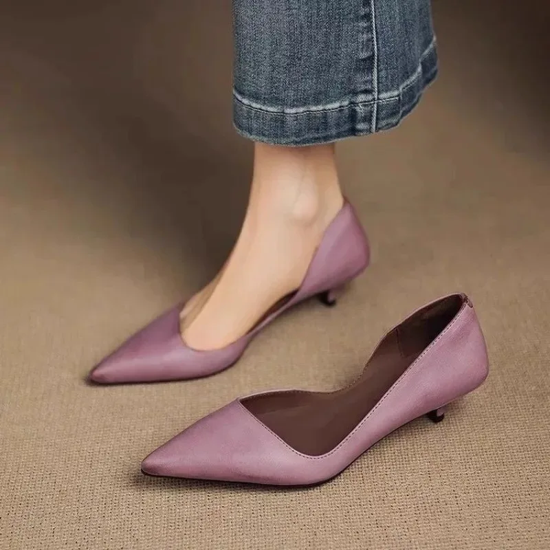 Women'S Fashion Footwear - レディース ポインテッドトゥ スティレットヒール ファッション 多用途 セクシー