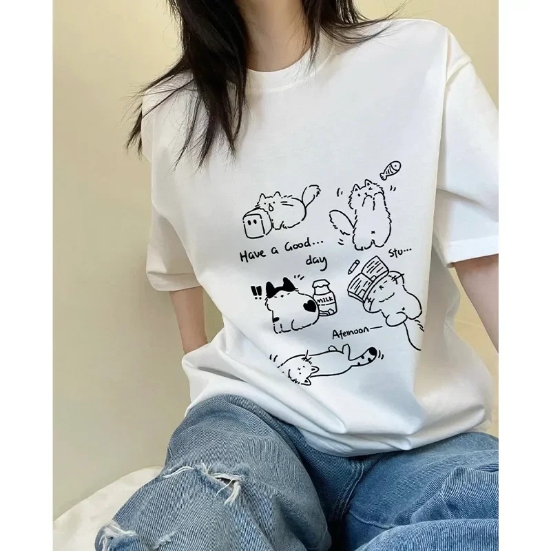 アメリカンキャット ヘビーウェイト 半袖Tシャツ レディース - Women'S Fashion Trends Summer 2025 のレビューと価格