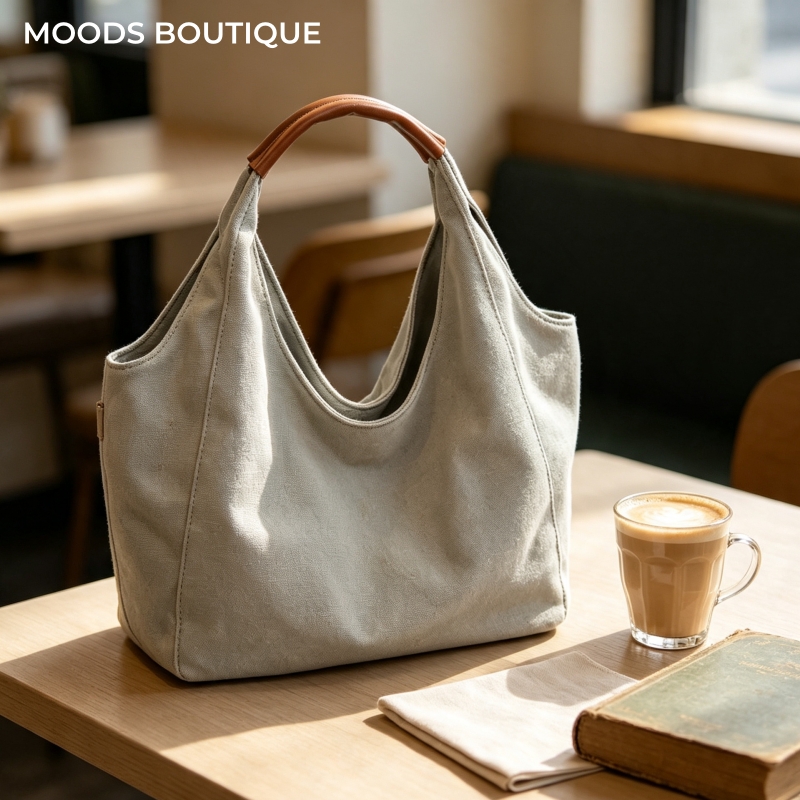 MOODS 高品質ショルダートートバッグ 女性用 シンプルフ - Women'S Fashion Boutique のレビューと価格