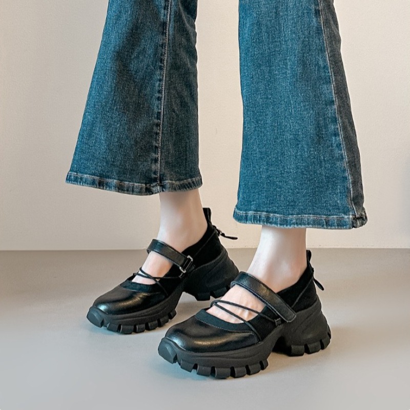 新しいレトロバレエメリージェーンシューズファッションソフトソ - Women'S Fashion Footwear のレビューと価格