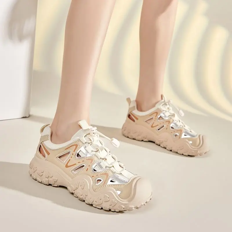 中空レディーススポーツシューズ スタイリッシュ 39 デザイ - Women'S Fashion Trends Summer 2025 のレビューと価格