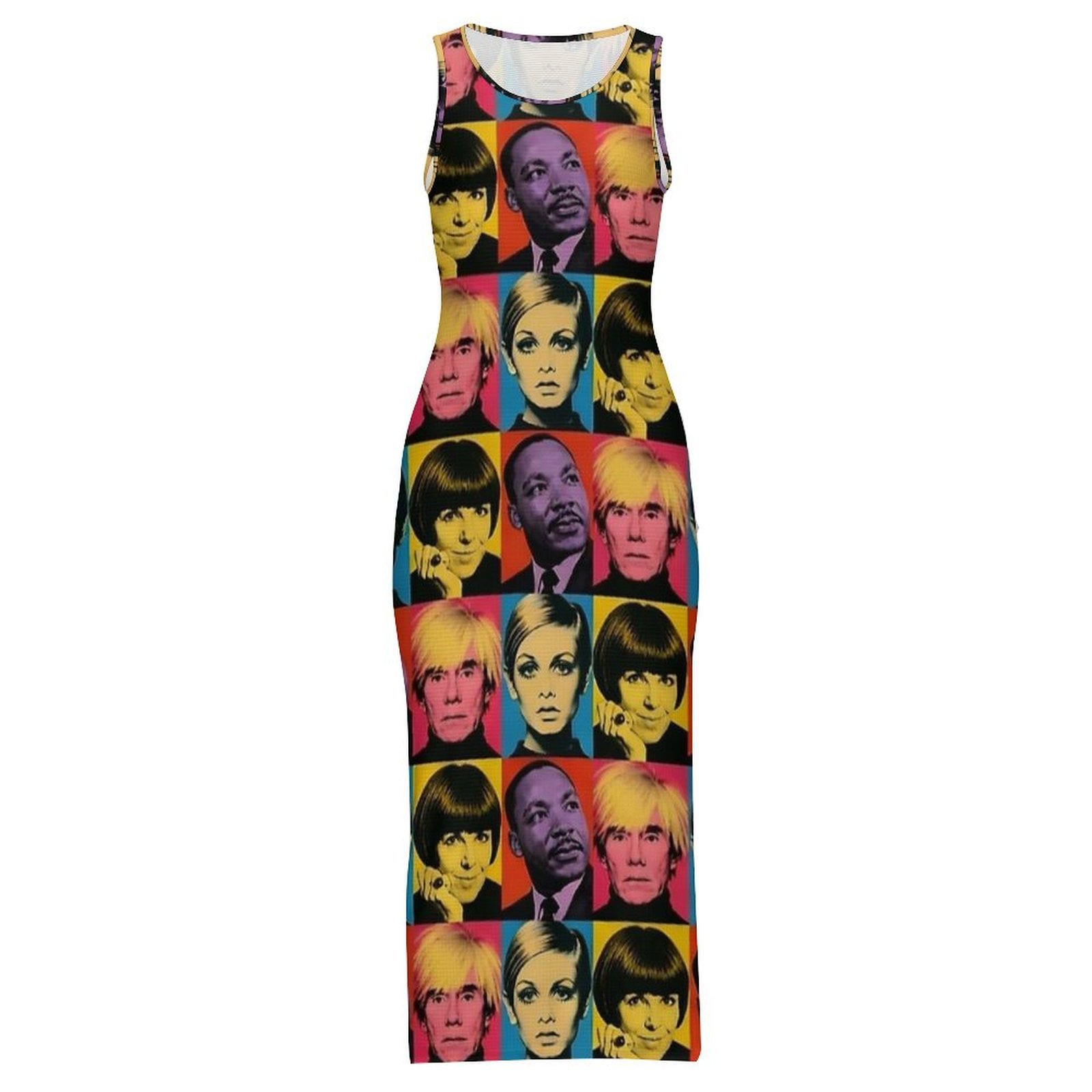 1960年代のレトロプリントボディコンドレスの顔面化されたデ - Women'S Fashion In The 1960S のレビューと価格
