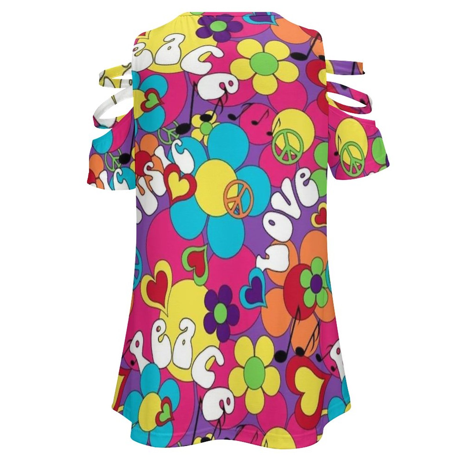 女性用半袖ヒッピーシャツ,サイケデリックなヒッピーカラー,裸 - Women'S Fashion In The 1960S のレビューと価格
