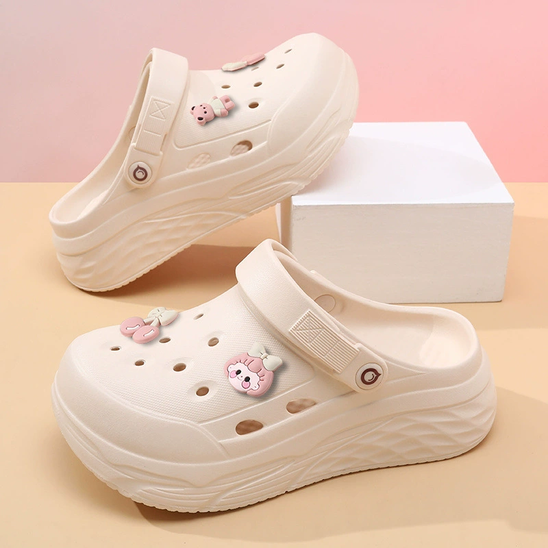 チャンキープラットフォームクロッグシューズ レディース 厚底 - Women Fashion Drawing のレビューと価格