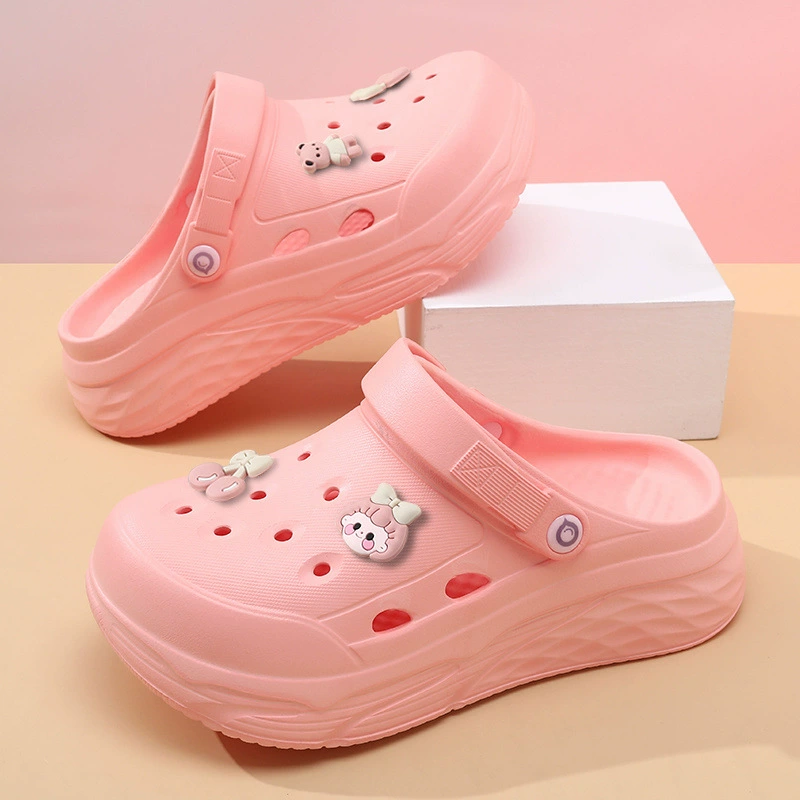 チャンキープラットフォームクロッグシューズ レディース 厚底 - Women Fashion Drawing のレビューと価格