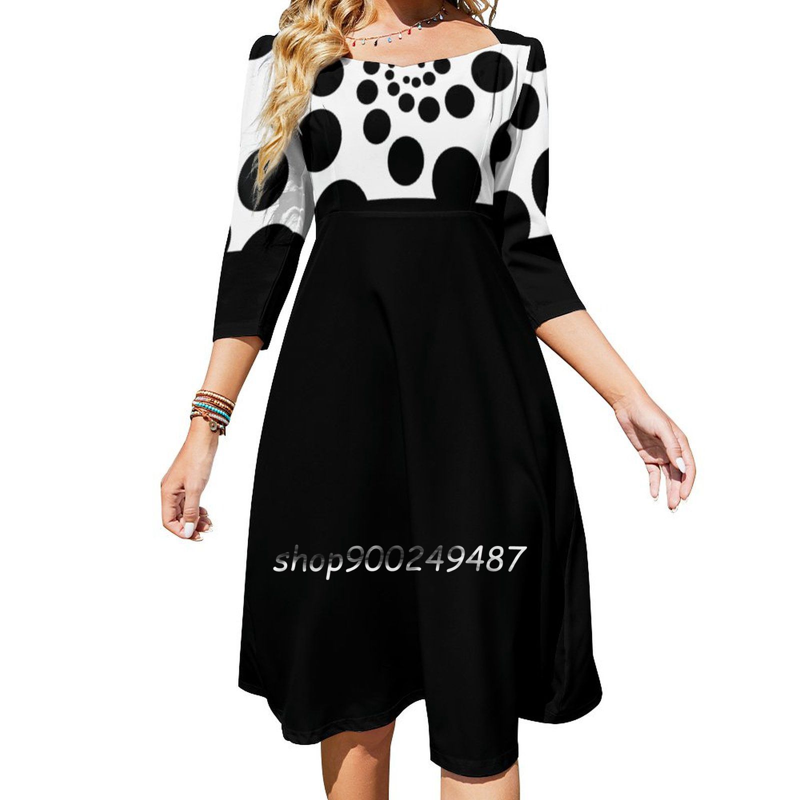 ハートの結び目が付いたフレアドレス,レトロなスタイル,2トー - Women'S Fashion In The 1960S のレビューと価格