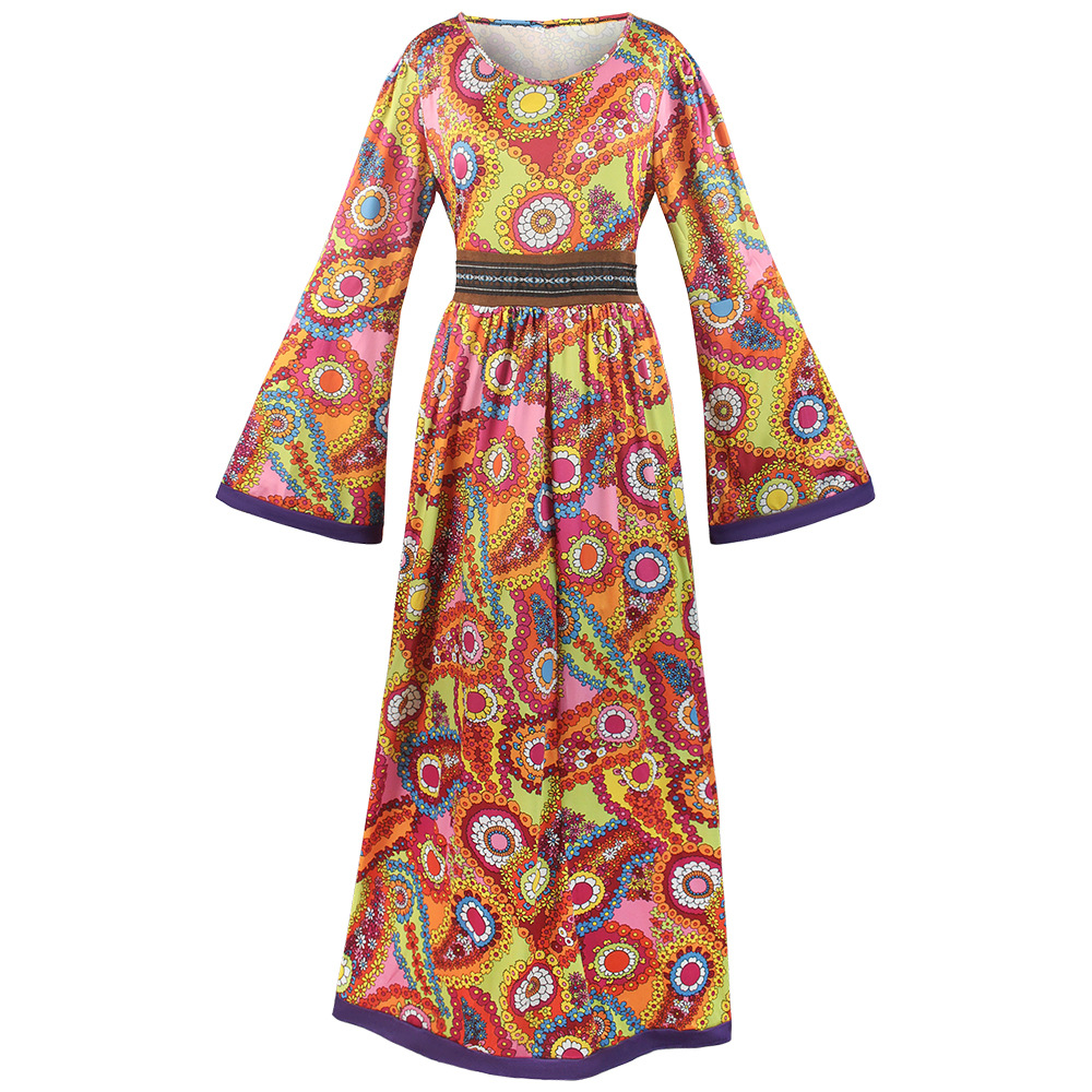 1960年代 70年代 レトロ ヒッピー コスチュームセット - Women'S Fashion From The 70S のレビューと価格