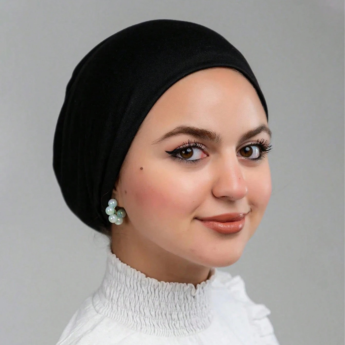 ムスリム女性用ホットソリッドコットンモダールジャージーヒジャ - Women'S Fashion Hats のレビューと価格