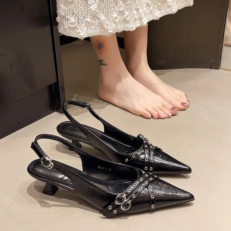 2025年新作 レディース ポインテッドトゥ サンダル ハイ - Women'S Fashion Trends Summer 2025 のレビューと価格