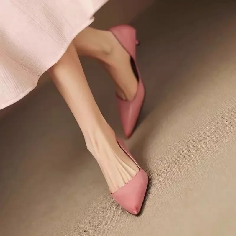 レディース ポインテッドトゥ スティレットヒール ファッショ - Women'S Fashion Footwear のレビューと価格