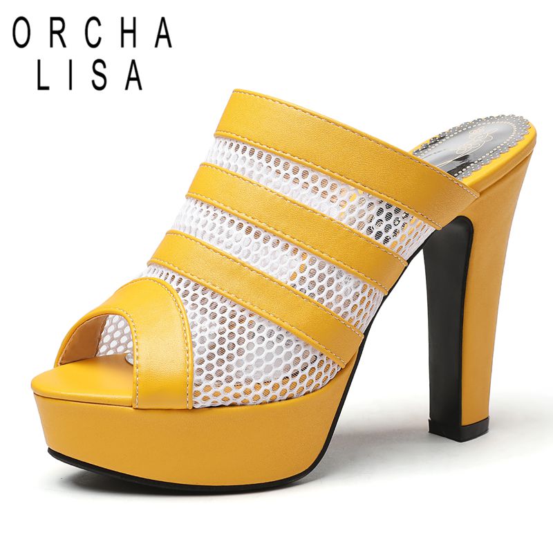 ORCHA LISA ブランドの女性のサンダルハイヒール 1 - Women'S Fashion Brand Shoes のレビューと価格
