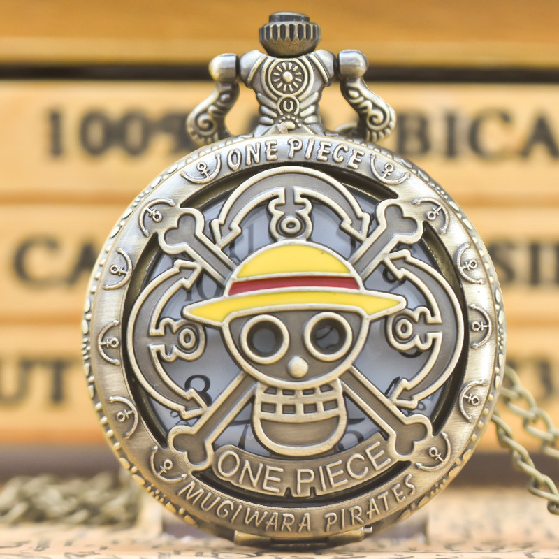新しいアニメワンピースシリーズ懐中時計漫画絶妙な創造的な印刷 - Women Fashion Drawing のレビューと価格