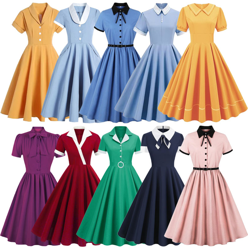 夏フレンチ 1960 年代レトロオードリーヘップバーンスタイ - Women'S Fashion In The 1960S のレビューと価格